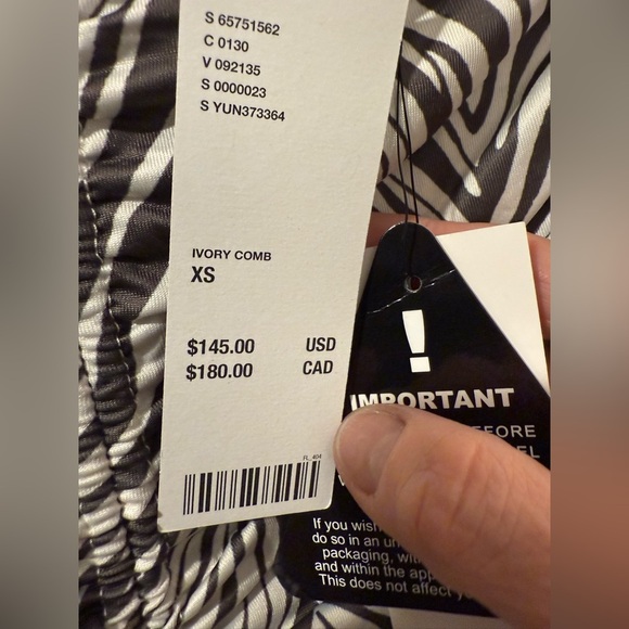 Urban Outfitters Stylish Zebra Print Ruched Column Dress - Picture 5 of 9